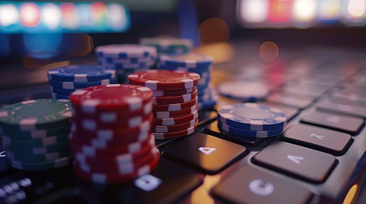 Kontrol permainan Fortune Rabbit dengan tombol spin dan pengatur taruhan